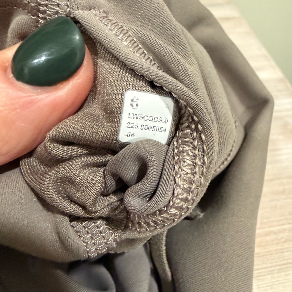 Lululemon Leggings pants warm ash grey wunder train high rise tight 25” size 6 - Picture 5 of 6
